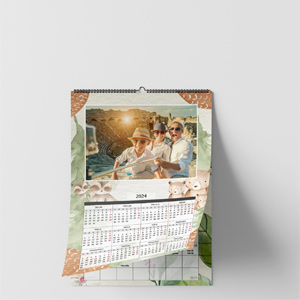 Wall Calendar A4 (12+1 pages)
